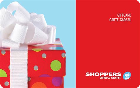 shoppers drugmart gift card.